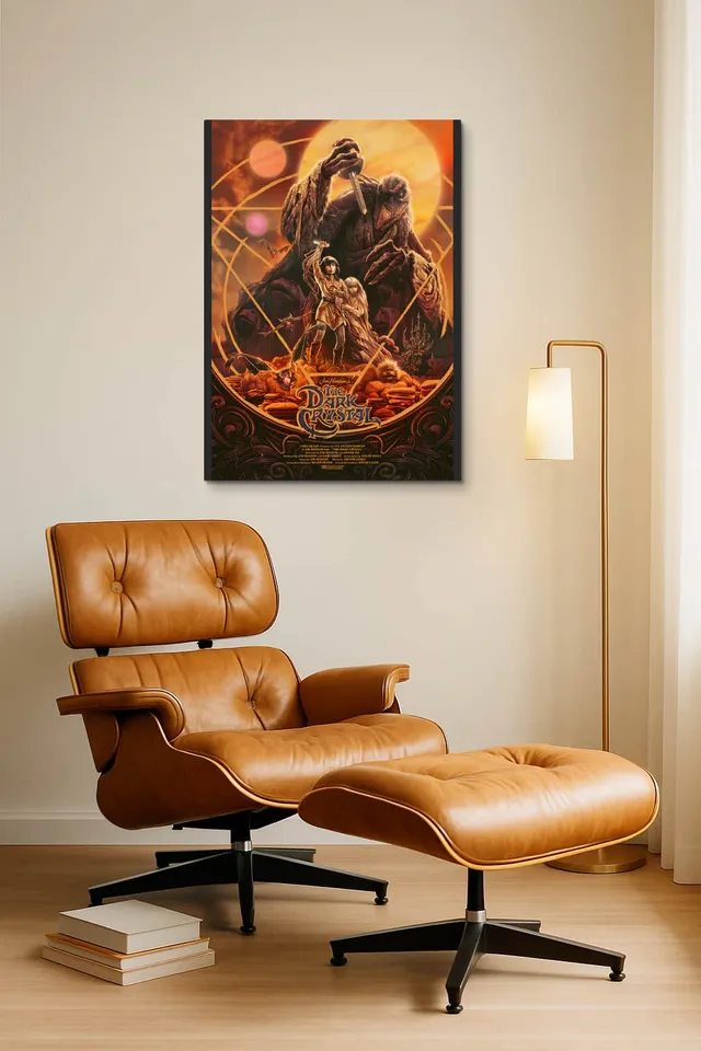 Living Room Okuma Caramel Eames Lounge