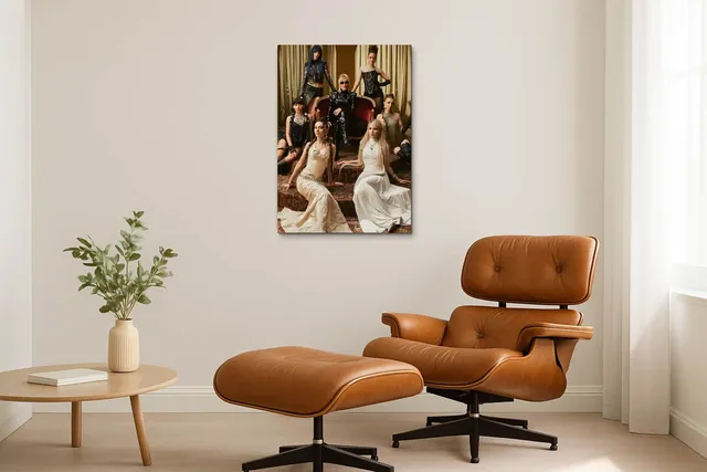 Living Modern Caramel Eames Solo Ls