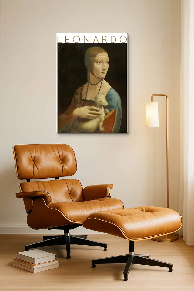 Living Room Okuma Caramel Eames Lounge