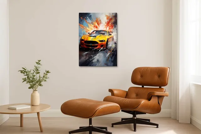 Living Modern Caramel Eames Solo Ls