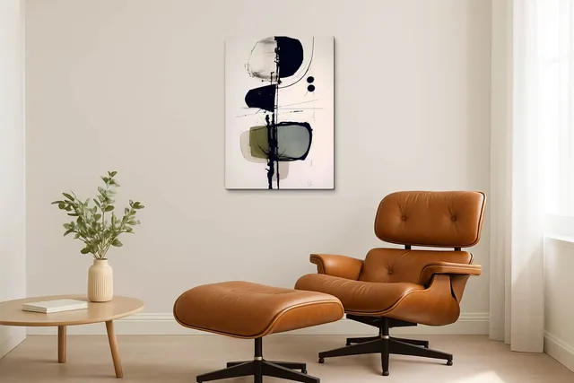 Living Modern Caramel Eames Solo Ls
