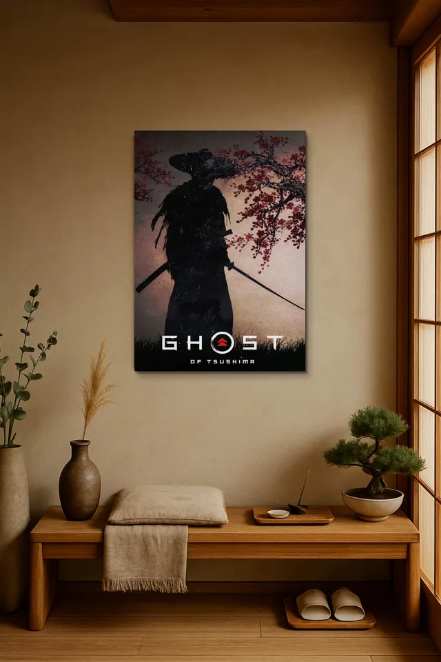 Living Room Japandi Shoji Screen