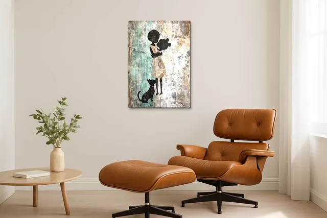 Living Modern Caramel Eames Solo Ls