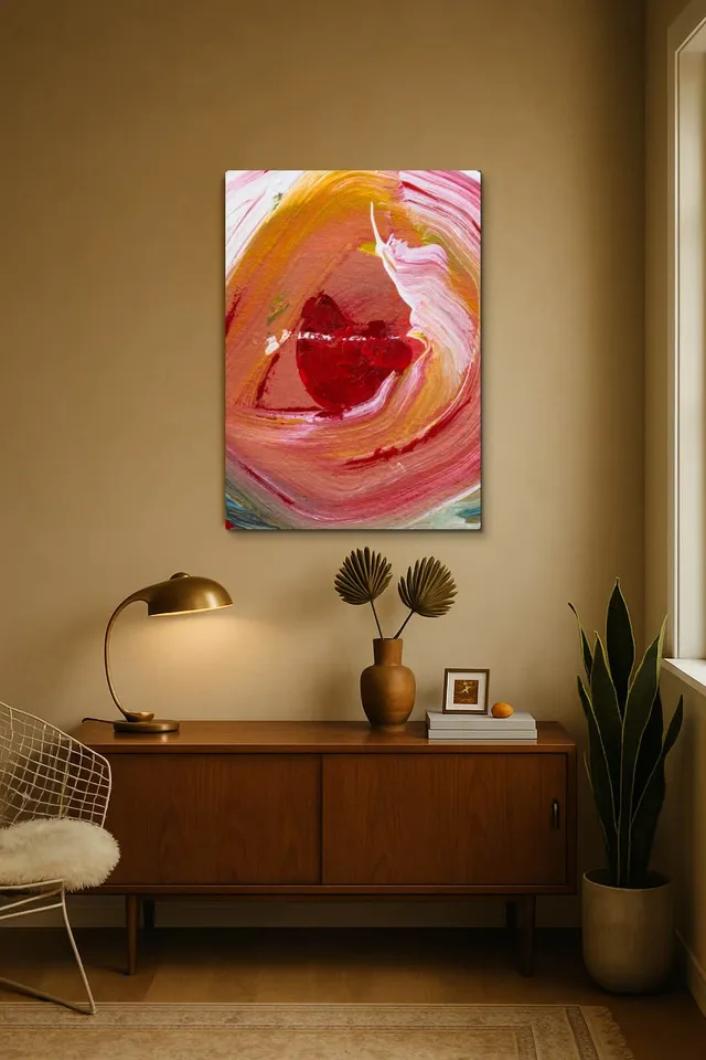 Living Room Midcentury Walnut Credenza