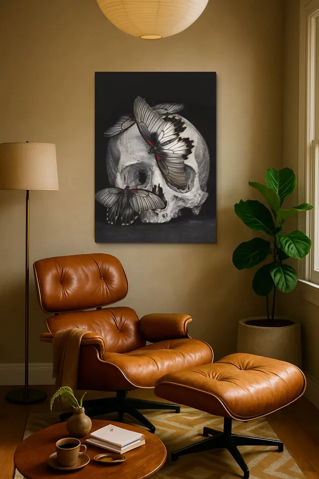 Living Room Calisma Midcentury Eames Corner