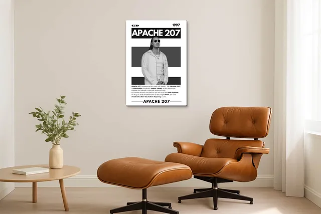 Living Modern Caramel Eames Solo Ls