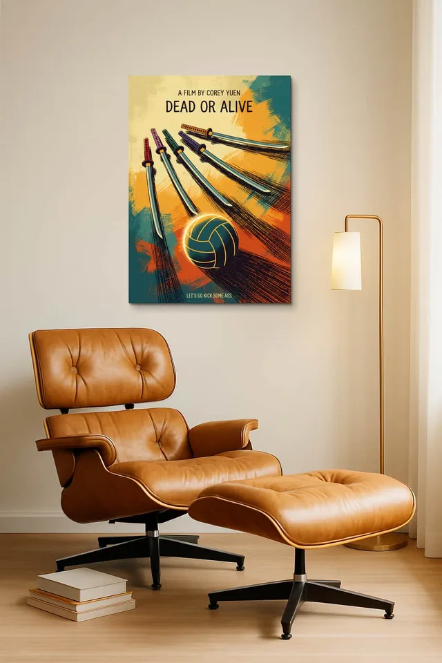 Living Room Okuma Caramel Eames Lounge