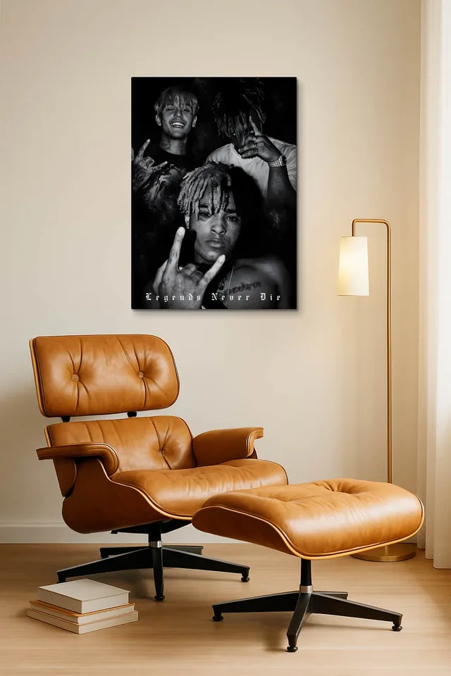 Living Room Okuma Caramel Eames Lounge