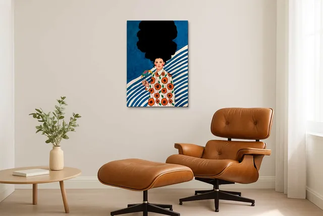 Living Modern Caramel Eames Solo Ls