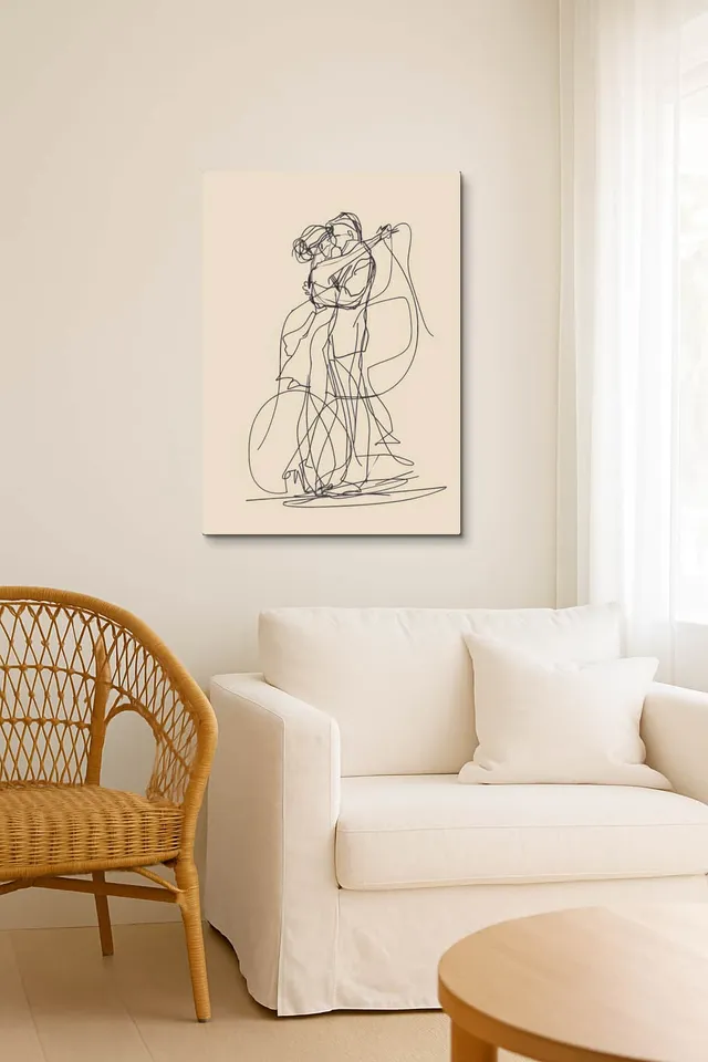 Living Room Salon Coastal Rattan Airy