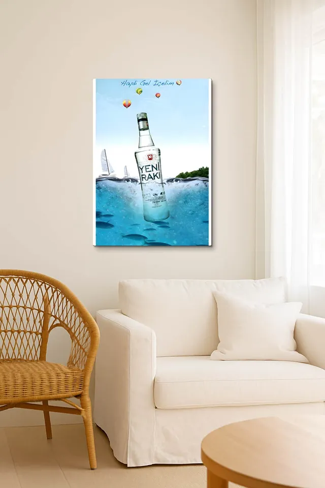 Living Room Salon Coastal Rattan Airy