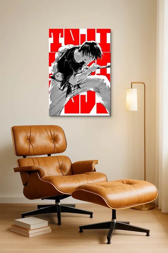 Living Room Okuma Caramel Eames Lounge