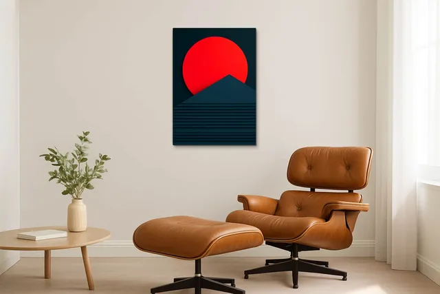Living Modern Caramel Eames Solo Ls