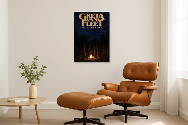 Living Modern Caramel Eames Solo Ls