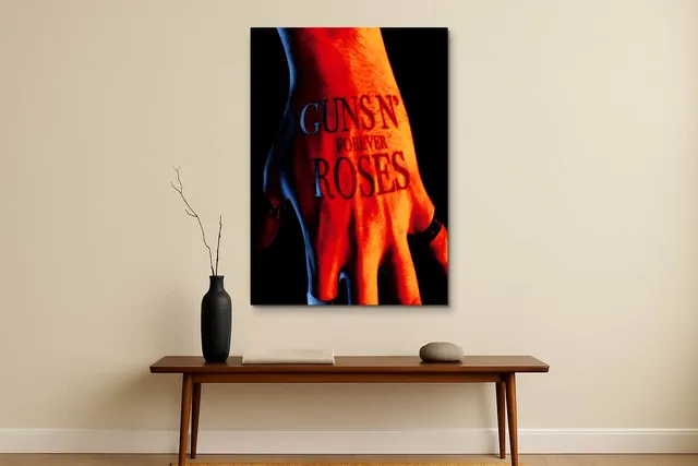 Living Modern Slim Walnut Console Only Ls