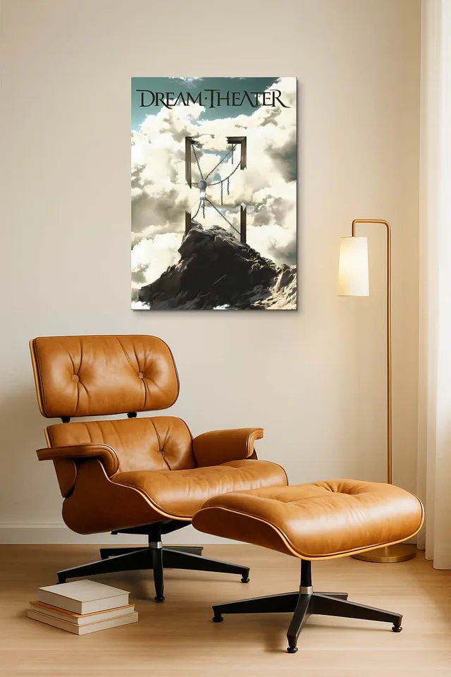 Living Room Okuma Caramel Eames Lounge