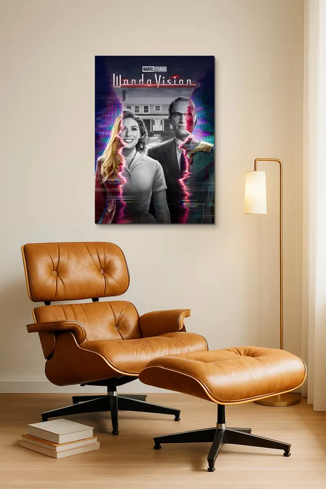 Living Room Okuma Caramel Eames Lounge