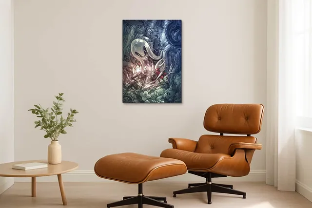 Living Modern Caramel Eames Solo Ls