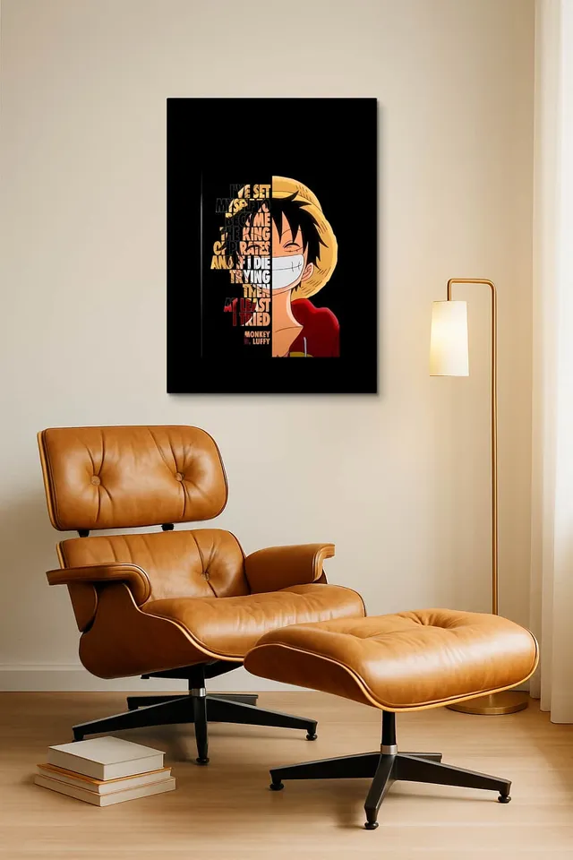 Living Room Okuma Caramel Eames Lounge