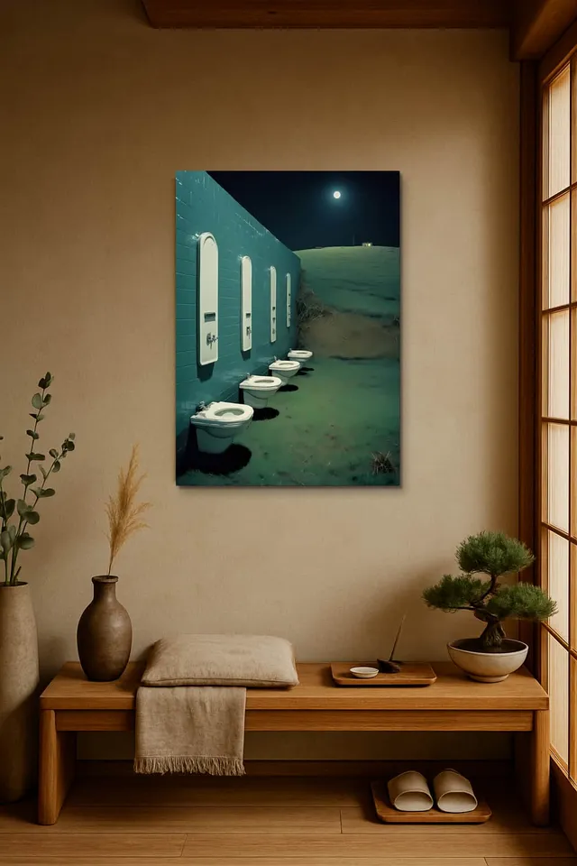 Living Room Japandi Shoji Screen