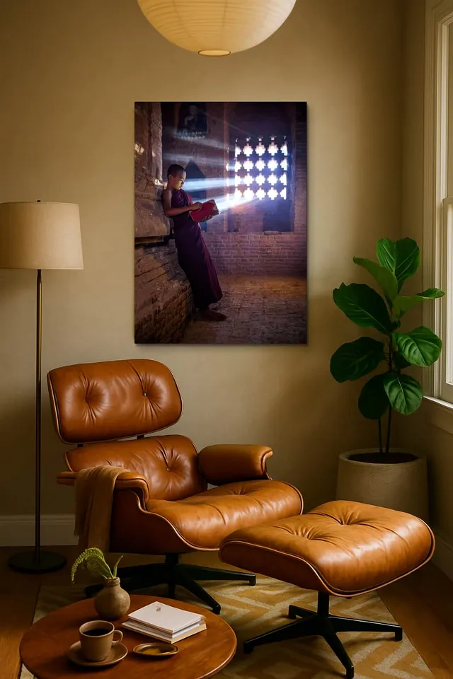 Living Room Calisma Midcentury Eames Corner