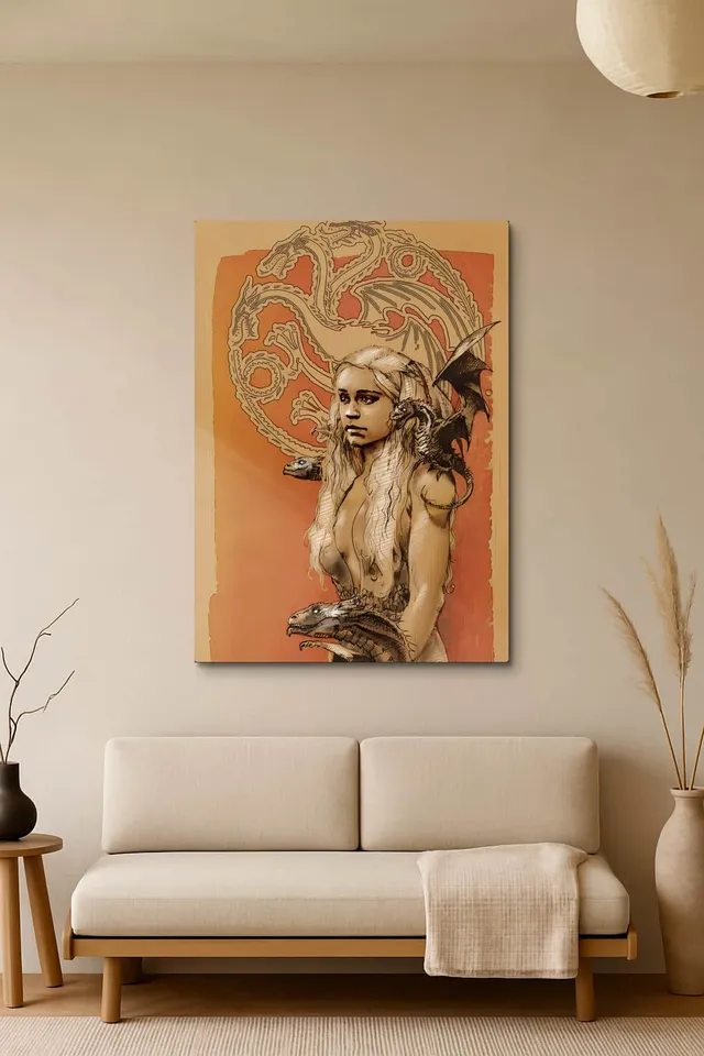 Living Room Salon Aman Monastic