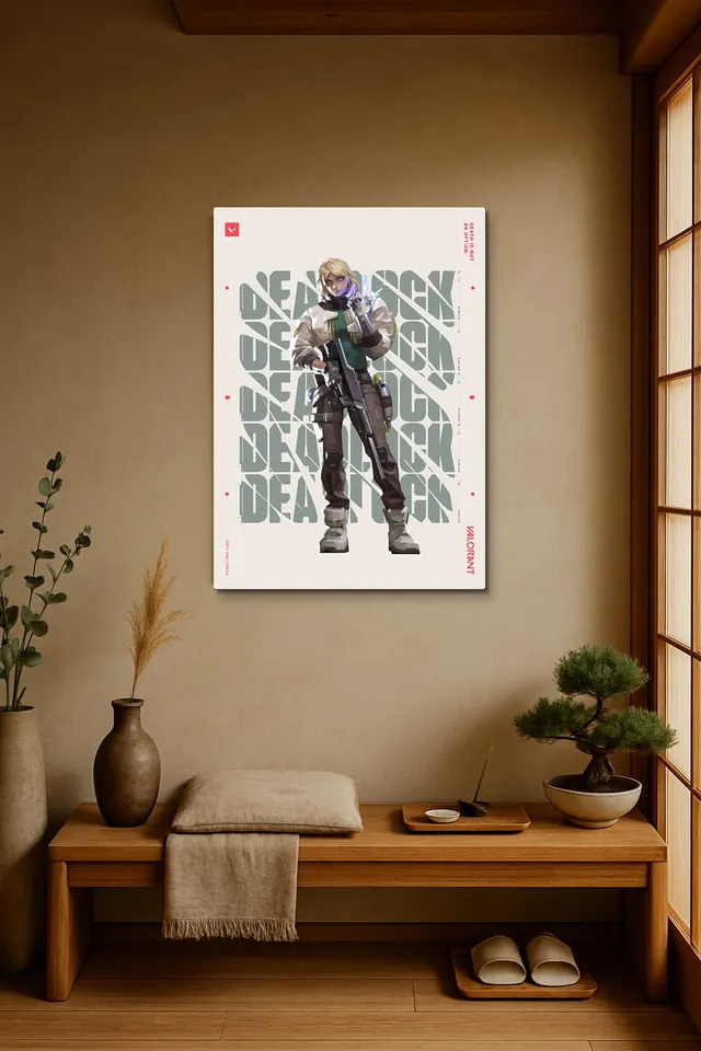 Living Room Japandi Shoji Screen