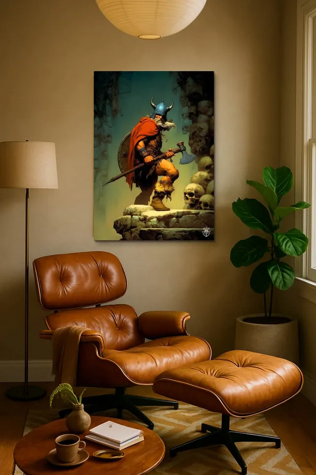 Living Room Calisma Midcentury Eames Corner