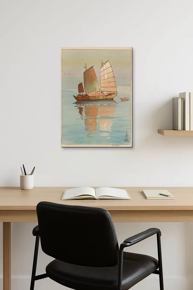 Calisma Modernist Oak Desk