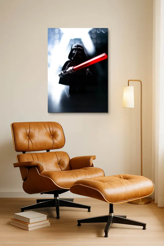 Living Room Okuma Caramel Eames Lounge