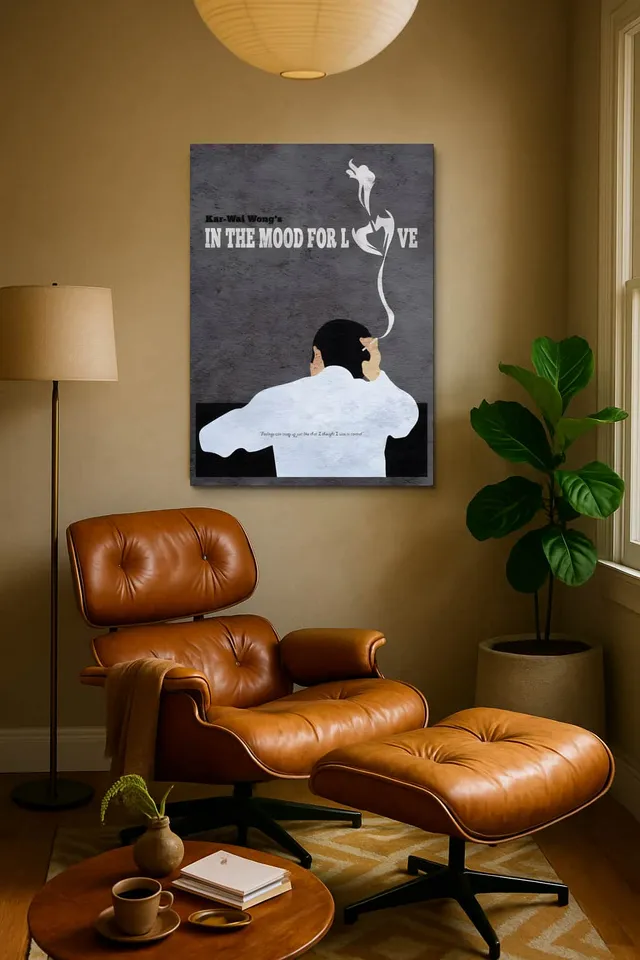 Living Room Calisma Midcentury Eames Corner