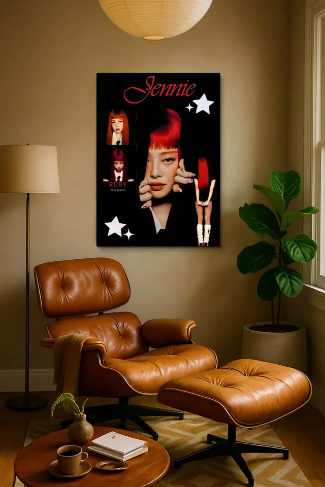 Living Room Calisma Midcentury Eames Corner