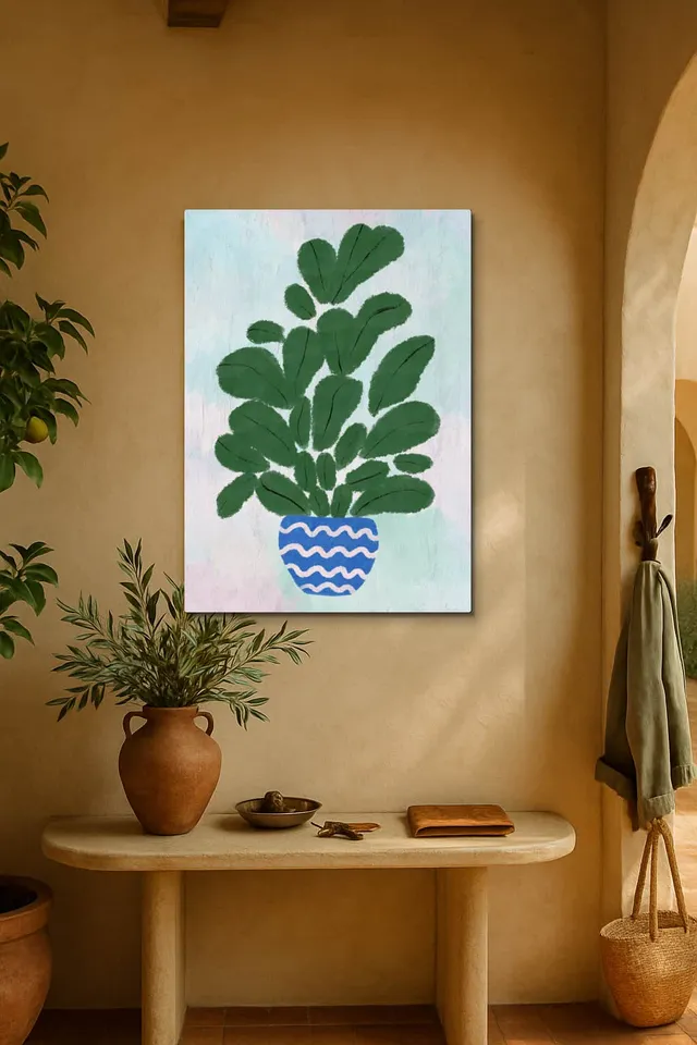 Living Room Entrance Mediterranean Arch