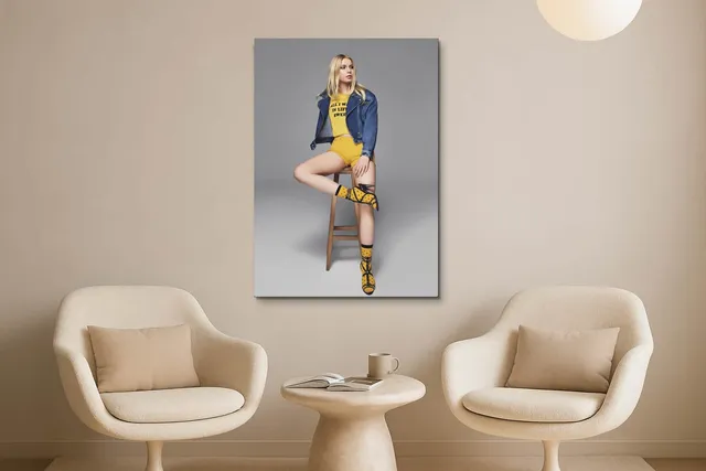 Living Modern Twin Tulip Chairs Ls