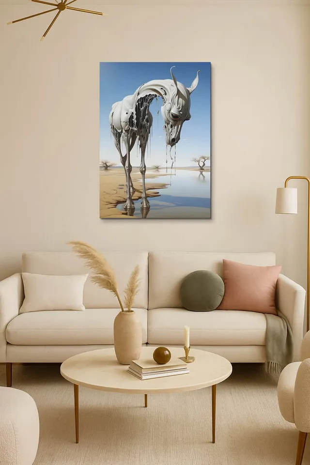 Living Room Salon Decor Cream Armchair Pair