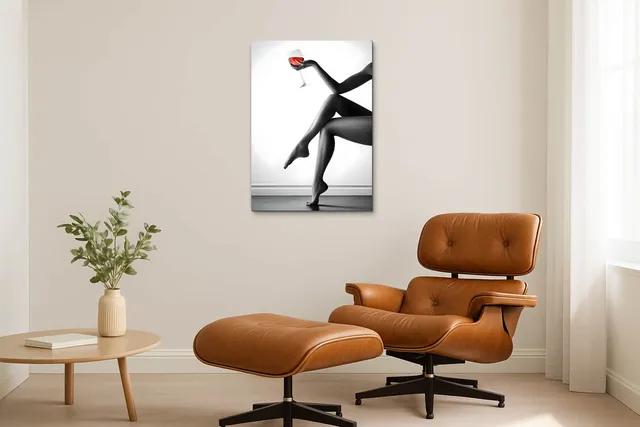 Living Modern Caramel Eames Solo Ls