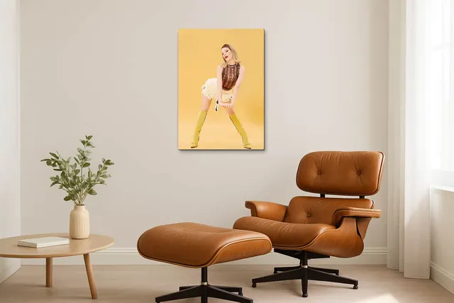Living Modern Caramel Eames Solo Ls
