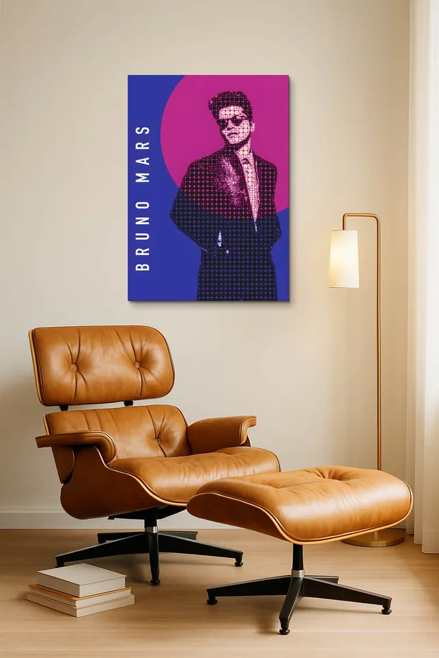 Living Room Okuma Caramel Eames Lounge