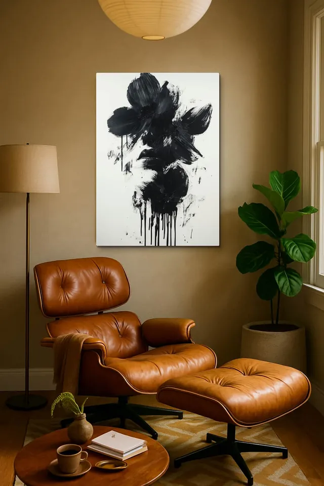 Living Room Calisma Midcentury Eames Corner