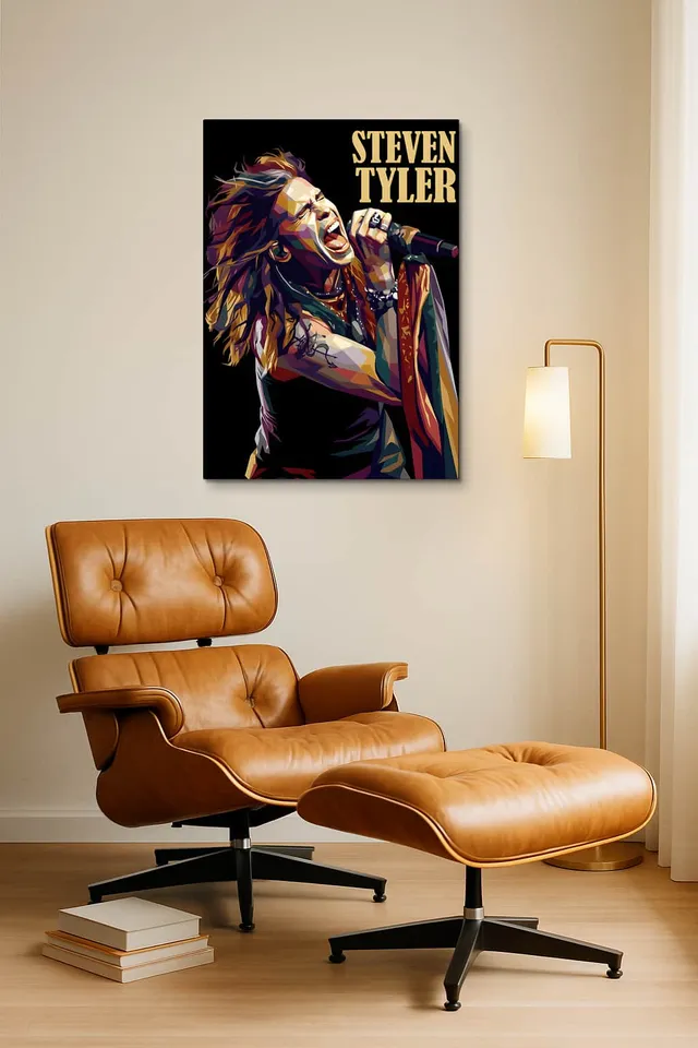 Living Room Okuma Caramel Eames Lounge