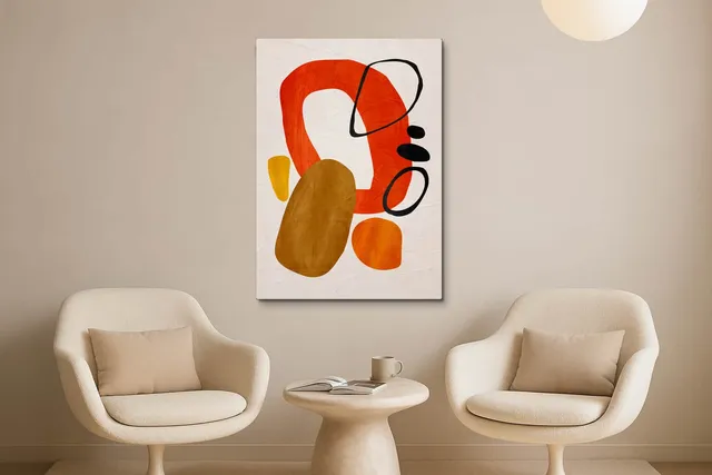 Living Modern Twin Tulip Chairs Ls