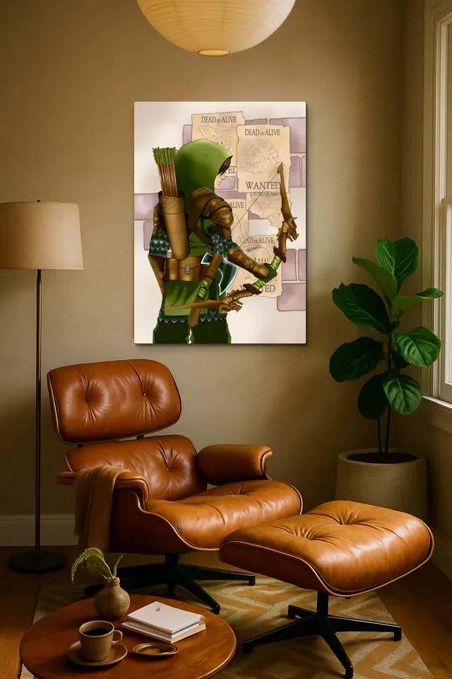 Living Room Calisma Midcentury Eames Corner