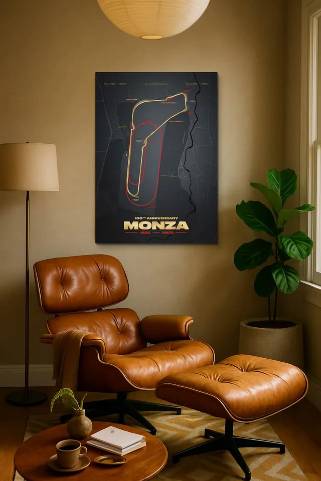 Living Room Calisma Midcentury Eames Corner