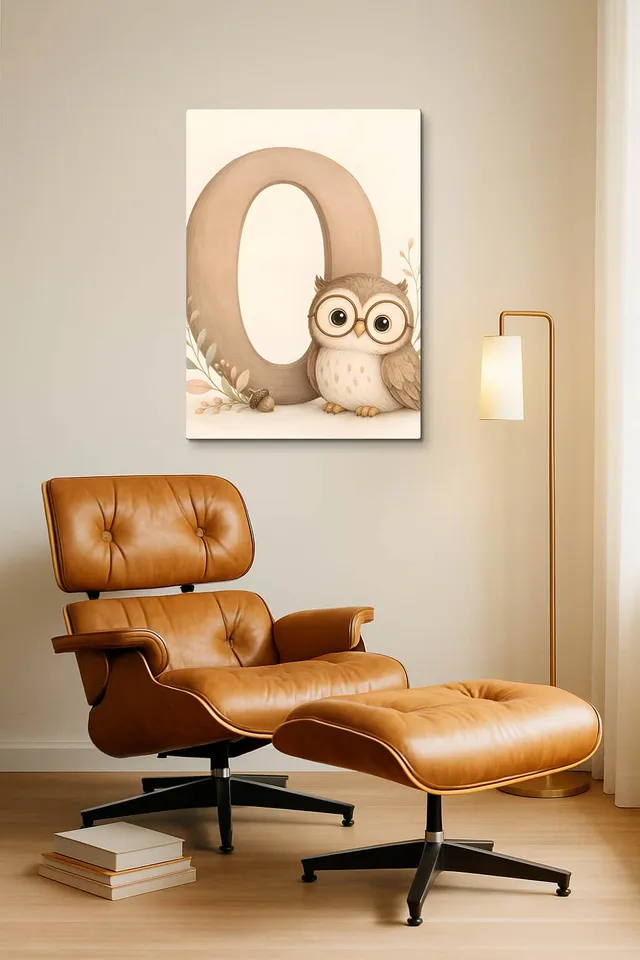 Living Room Okuma Caramel Eames Lounge