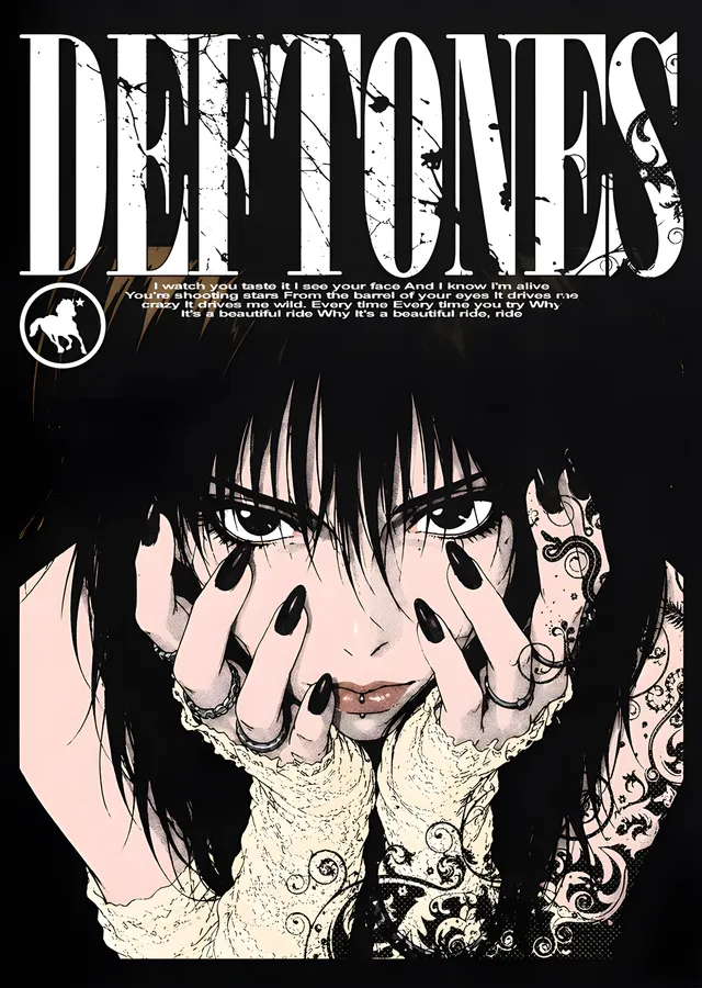Deftones metal tablo