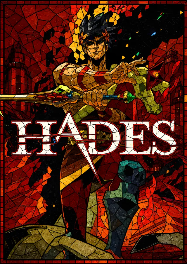 Hades metal tablo
