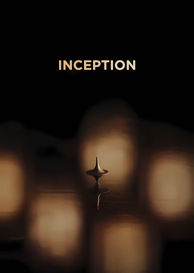 Inception: Topaç metal tablo