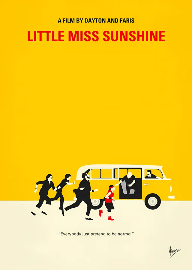 Little Miss Sunshine metal tablo