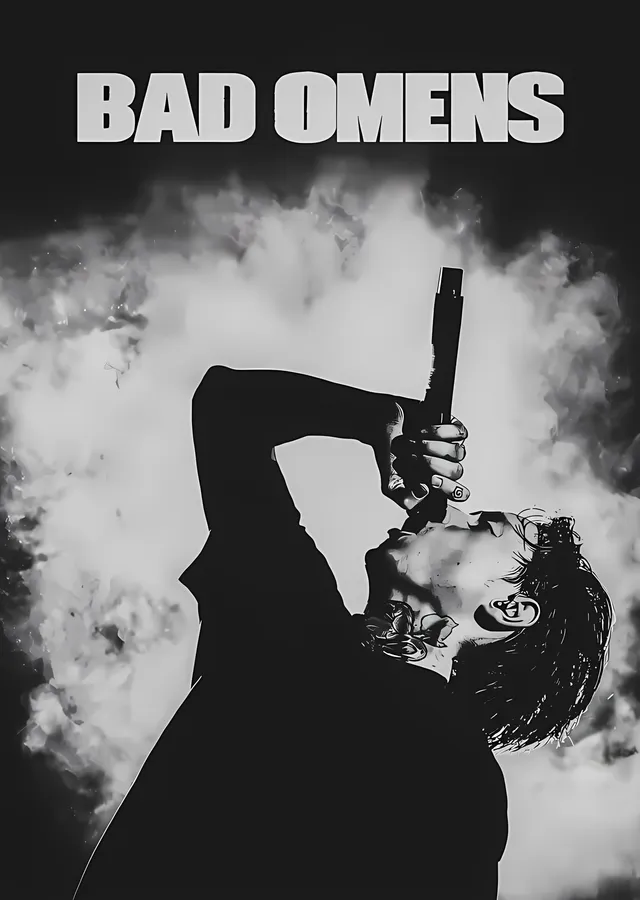 Bad Omens metal tablo