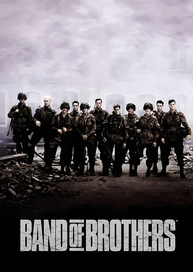 Band of Brothers metal tablo